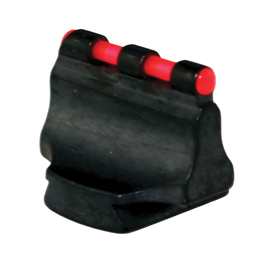 Williams Gun Sight Wide Width Fiber Optic Sight Front, Red