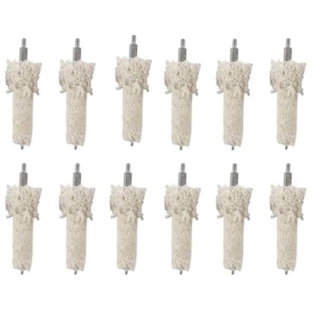 Brownells .308 Win/.30 Cal #8-32 Male Chamber Mop, Pack of 12