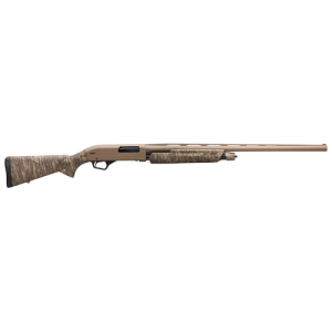 WINCHESTER SXP Hybrid Hunter 12 Gauge 3" 26" 4rd Pump Shotgun - Mossy Oak Bottomland / FDE