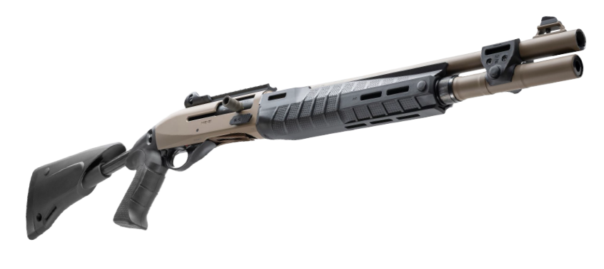 Benelli M2-G1 922r 18.5" 12GA 7rd Semi Automatic Shotgun w/ 5-Position Stock, FDE