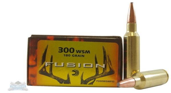 Federal Fusion 300 WSM 180gr 20 Rounds Ammunition - F300WSMFS2