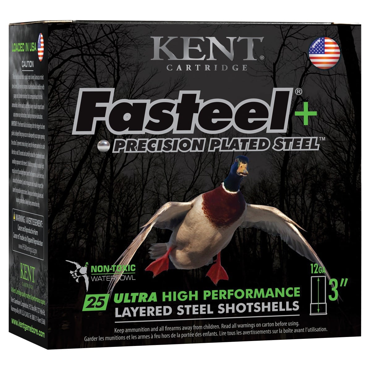 Kent Cartridge K203FSP284X6 Fasteel + Waterfowl 20 Gauge 3″ 1 oz 4/6 Shot 25 Per Box/ 10 Case - No Credit Card Fees - Low, flat rate shipping