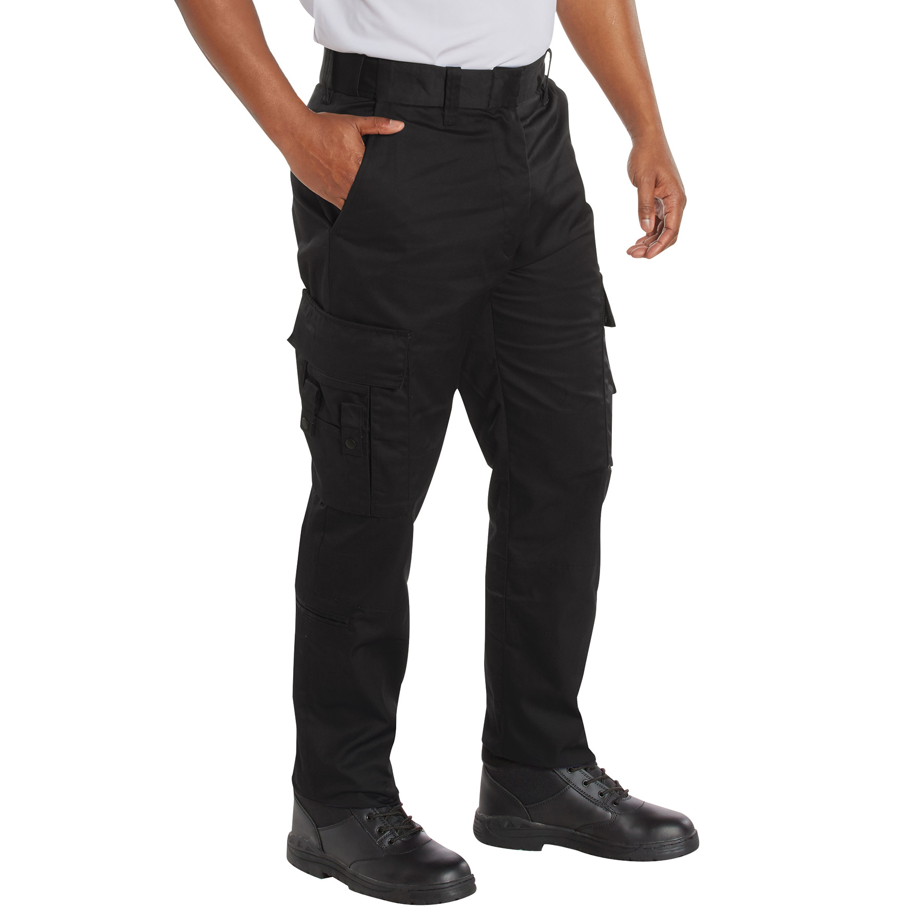 Rothco Deluxe Emt Emergency Medical Technician Paramedic Pants - Black, 32W X 32L