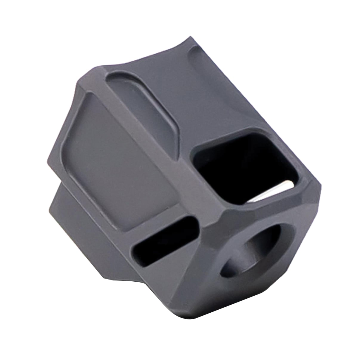 Faxon Firearms Compensator Fits Glock G43/G43X/G48, Black - Enhance Glock Performance with Reliable Compensator - FF-P-A-COMP-SS-G-02