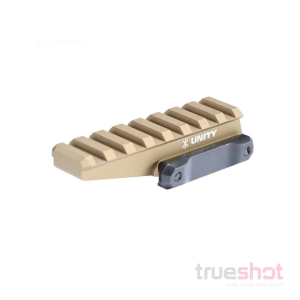Unity Tactical - FAST - Picatinny - Optic Riser - Flat Dark Earth (FDE)
