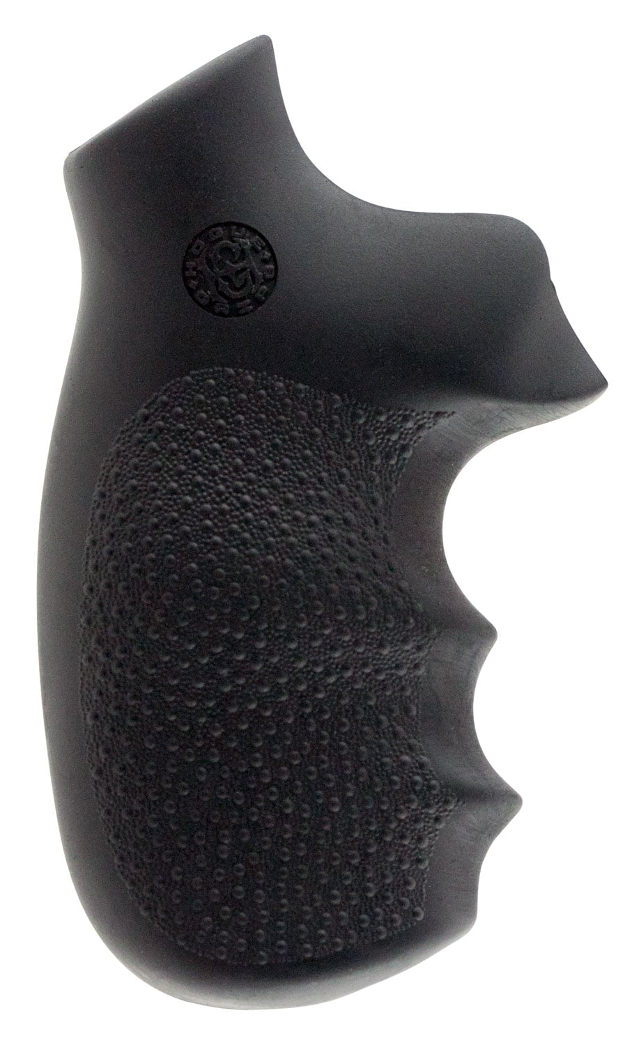Hogue Soft OverMolded Monogrip w/ Finger Grooves for Colt Detective Special/Diamondback Revolver, Black - 48000
