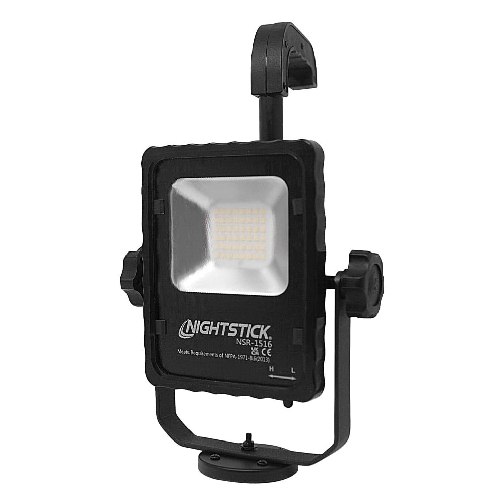 Nightstick Rechargeable LED Scene Light - 2500 lm High-Power Scene Light for Professional Use - NSR-1516