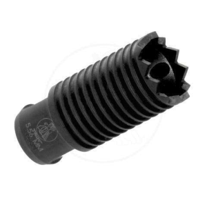 Troy Ind SBRACLM05BT00 Claymore  223 Rem,5.56x45mm NATO Muzzle Brake 1/2-28 tpi Black Steel