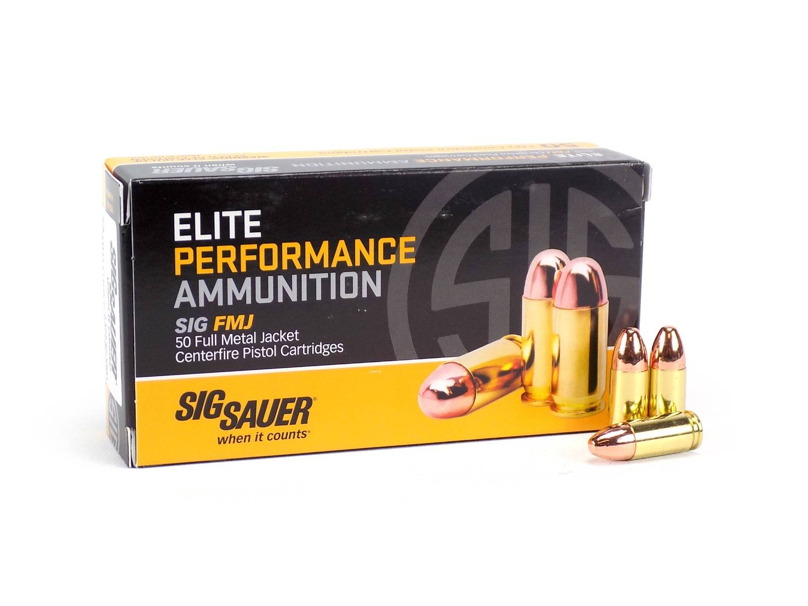 Sig Sauer Elite Performance 9mm 124 Gr FMJ (Case)