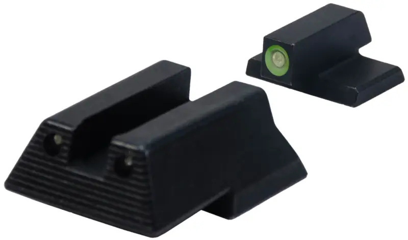 HK 51000933 Night Sight Set Fixed Green Tritium Black Frame Fits HK VP9/P30/VP40/HK45