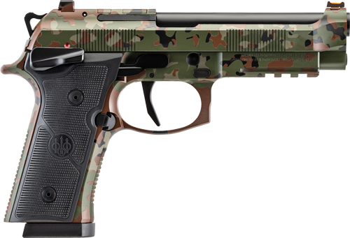 Beretta 92XI SAO FS 9mm Pistol - Flectarn Camo