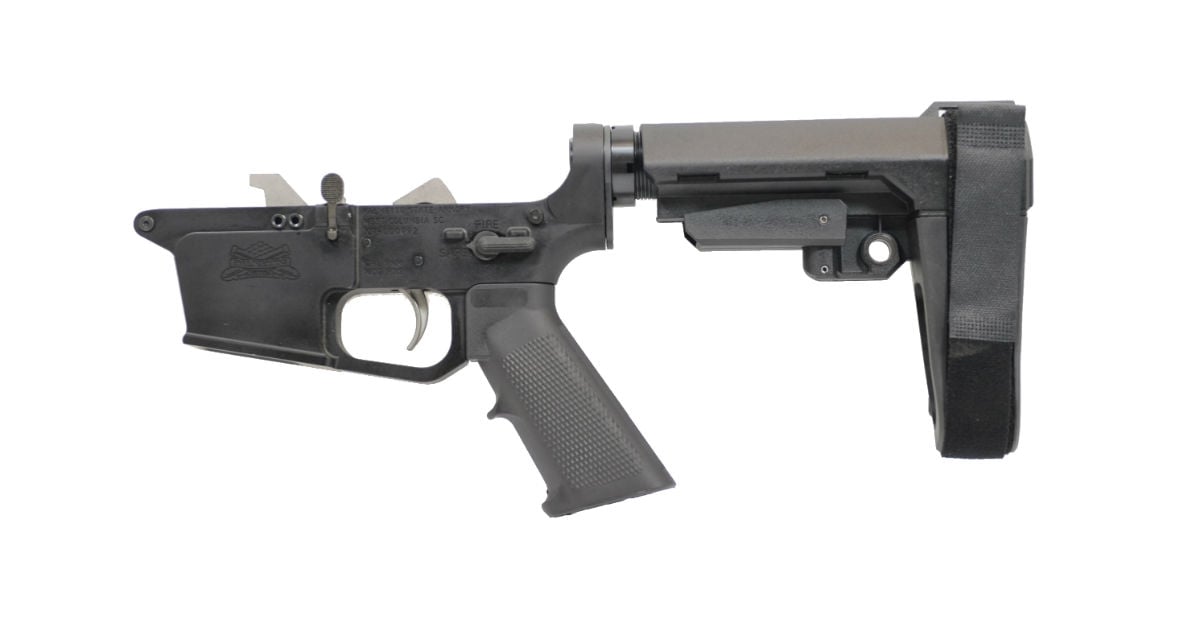 PSA PX9 Classic EPT SBA3 Lower Receiver, Uses Glock-Style Magazines