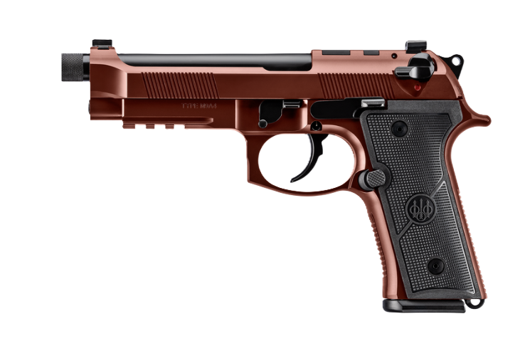 Beretta M9A4 Overlanding 5.1" 9mm 18rd Handgun, Clay - JS92M9A4GCLA18