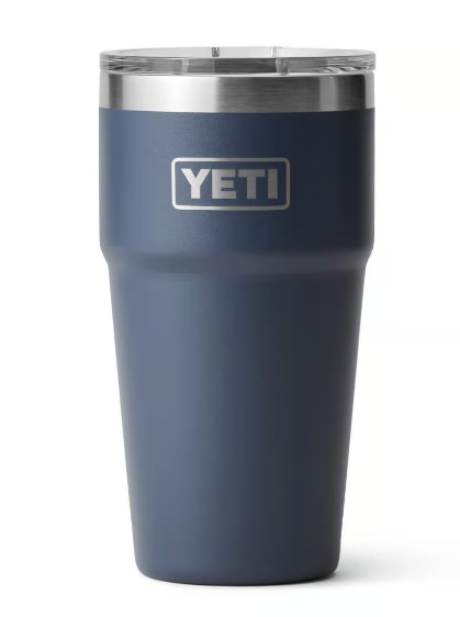 YETI Rambler 20 oz Stackable Tumbler with MagSlider Lid, Navy
