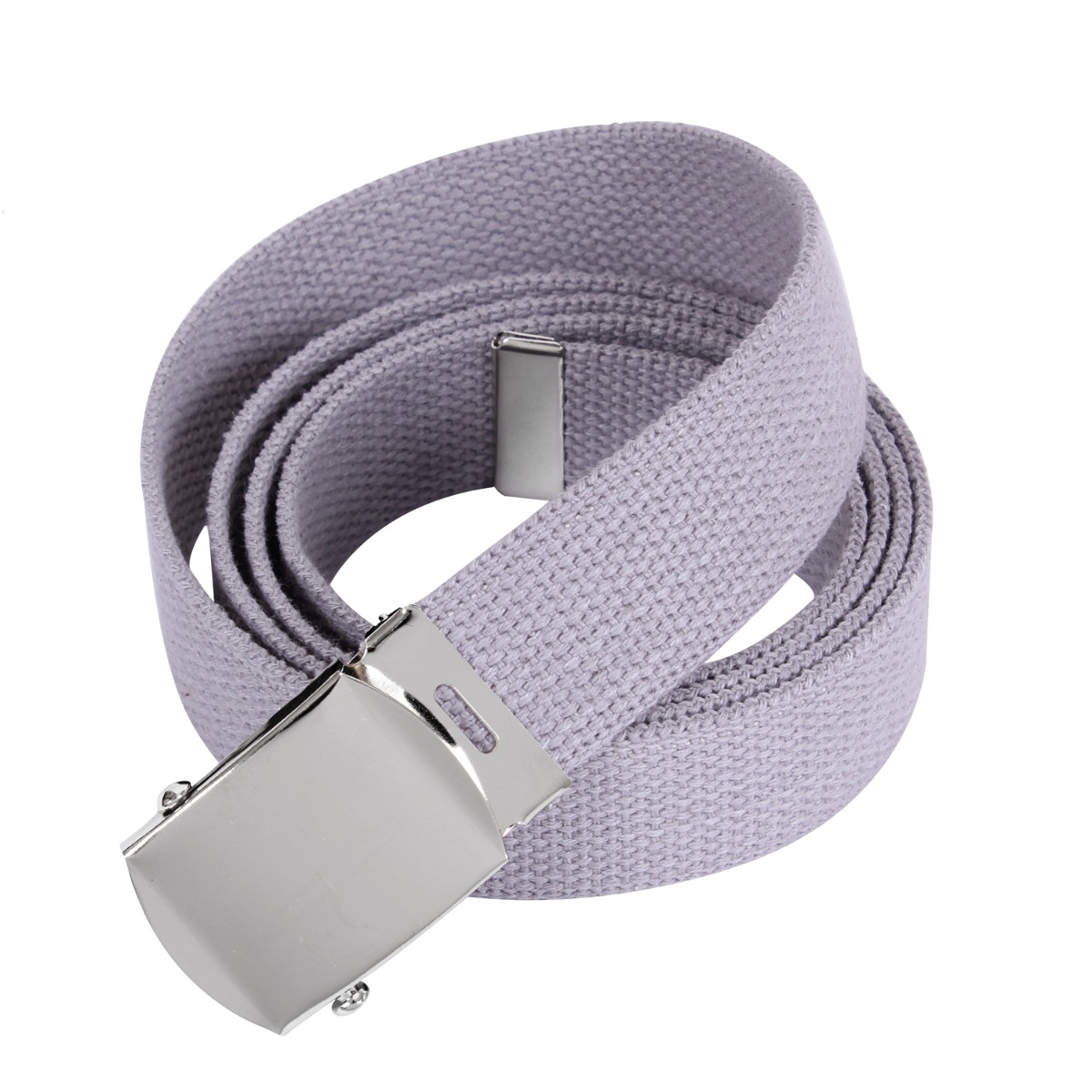 Rothco Web Belts - 54 Inches Long, Chrome, Grey
