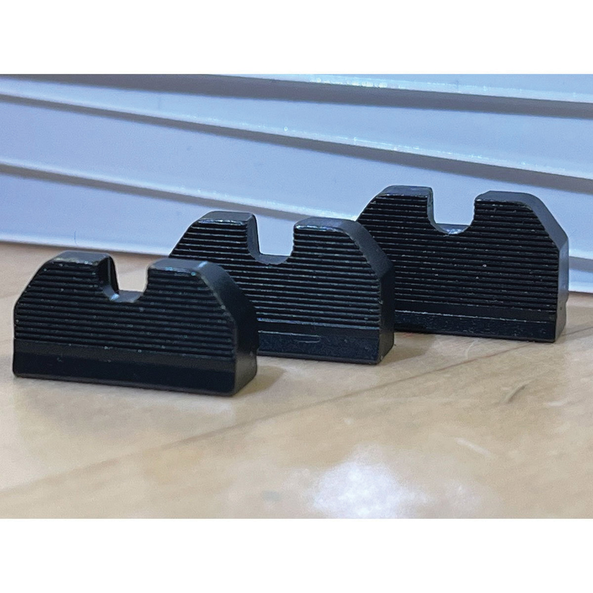 Brownells XL-Tall U-Notch Serrated Sight Set Front/Rear