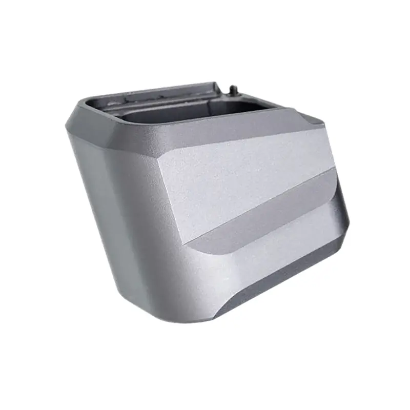 Tyrant CNC TDVP9MAGEXGREY Magazine Extension Fits H VP9/VP40/VP30 5rd Grey Aluminum