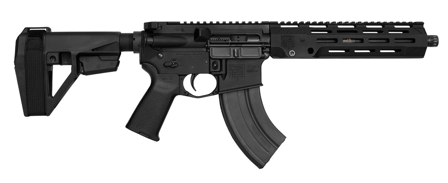 Diamondback DB15 .338 ARC Pistol - 10.5" Barrel, 26+1