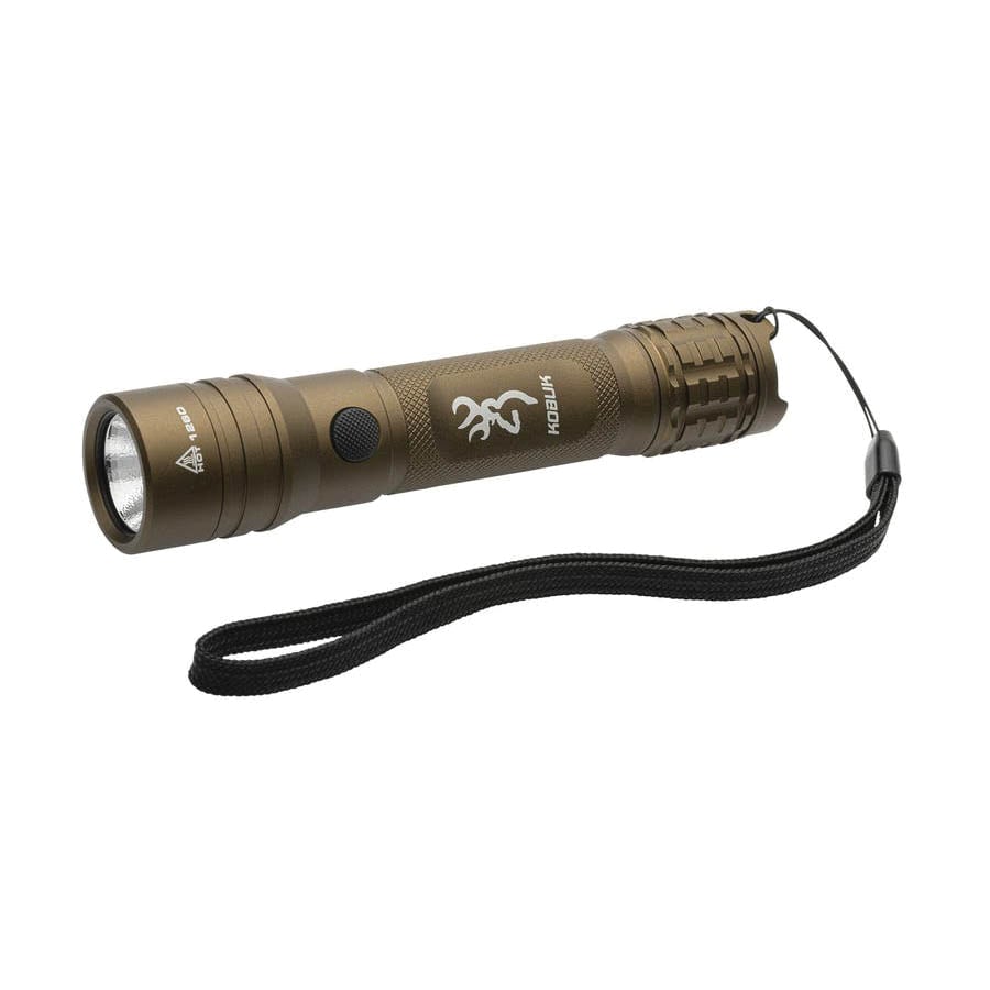 Browning Kobuk Flashlight - 2000 lm High-Intensity Flashlight for Maximum Visibility - 03711260