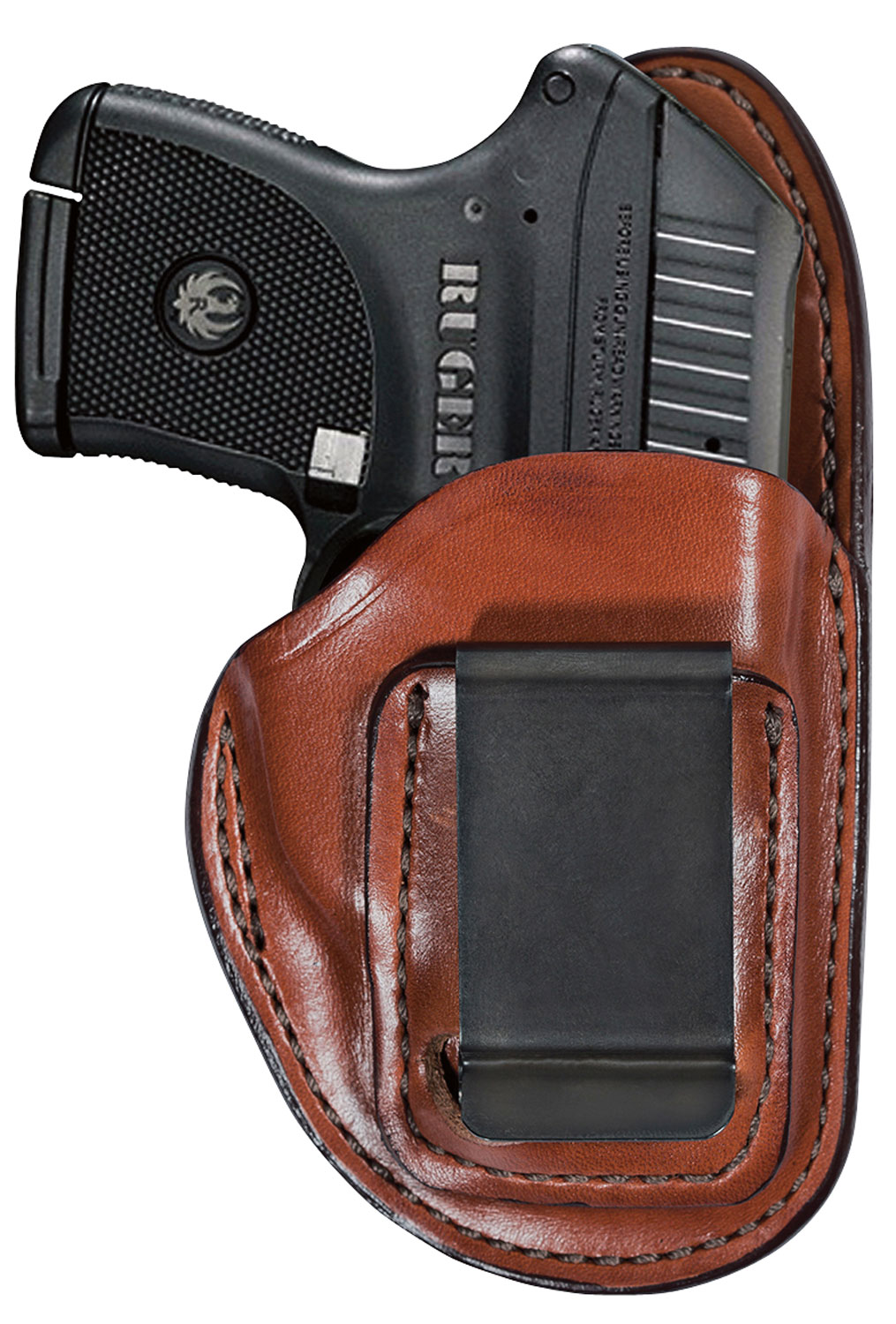 Bianchi 100 Professional Size 14 Right Hand 1911 Government Inside-The-Waistband Holster, Plain Tan - 19238