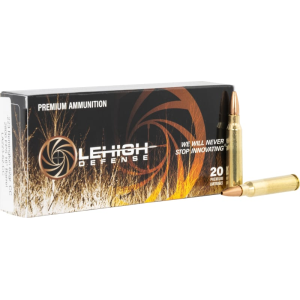 Wilson Combat Lehigh Defense LA22362CC Controlled Chaos 223 Rem 62 GRLehigh Defense Controlled Chaos 20 Per Box