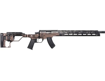 Christensen Arms Modern Precision Rifle .17 HMR Bolt Action Rifle, Desert Brown - 801-12025-00