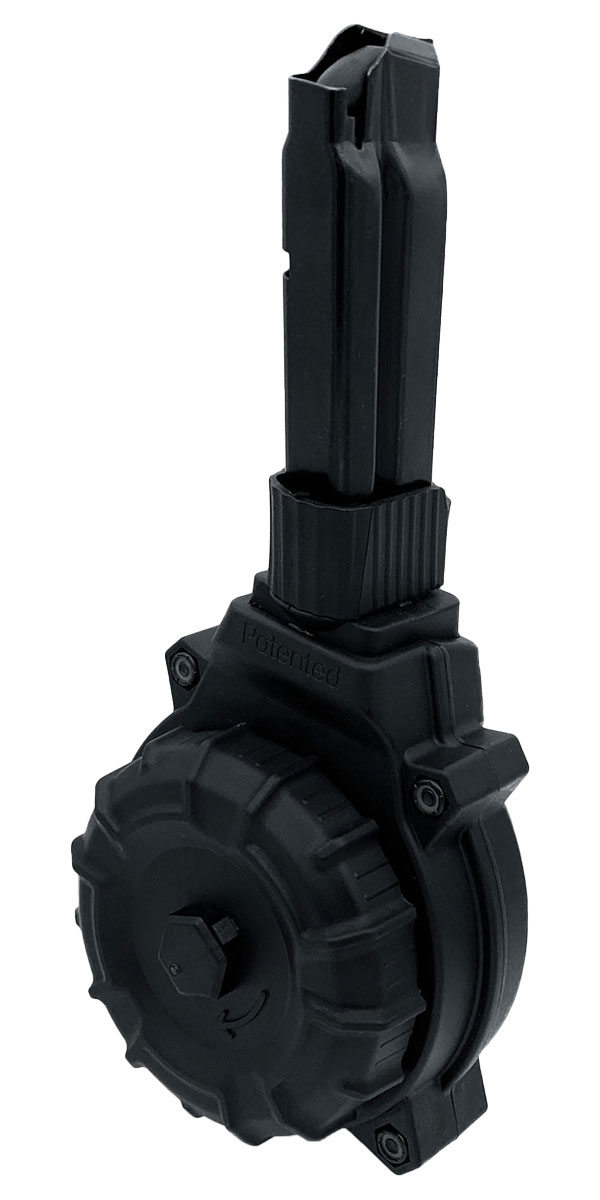 ProMag Smith & Wesson Shield Plus 9mm 50 Round Drum Magazine, Black - DRM-A77