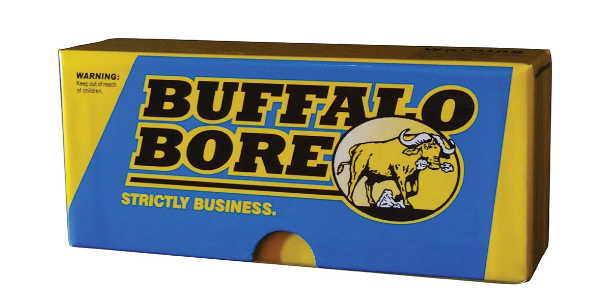 Buffalo Bore 45-70 Mag 350 grain Jacketed Flat Nose Lever Gun Rifle Ammo, 20/Box - 8C/20