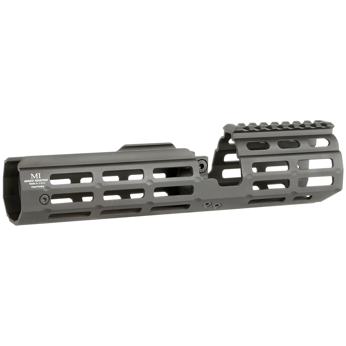 Midwest Industries M-LOK Free Float/M-LOK Suppressor Handguard 10.38", Black