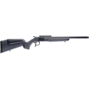 CVA Scout Single Shot Rifle 6.5 Creedmoor 20" Blued Threaded Barrel Blued Frame Stealth Gray Field Stock