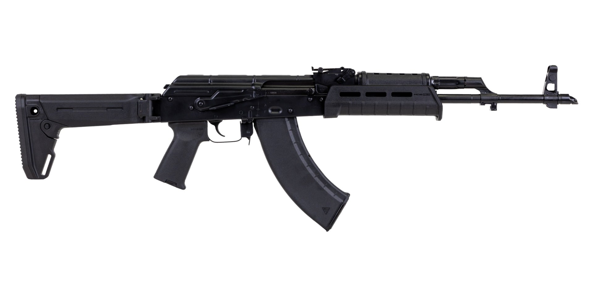 PSA AK-47 GF3 Forged "MOEkov" Rifle, Black