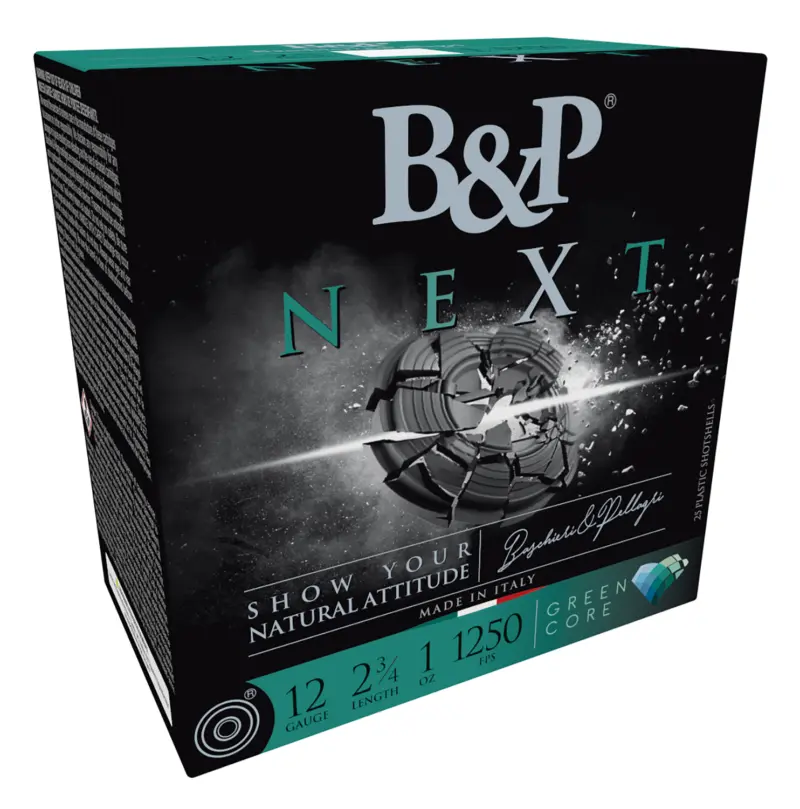 B 12B1NX75 Next 12Gauge 2.75" 1oz 7.5Shot 25 Per Box/10 Case