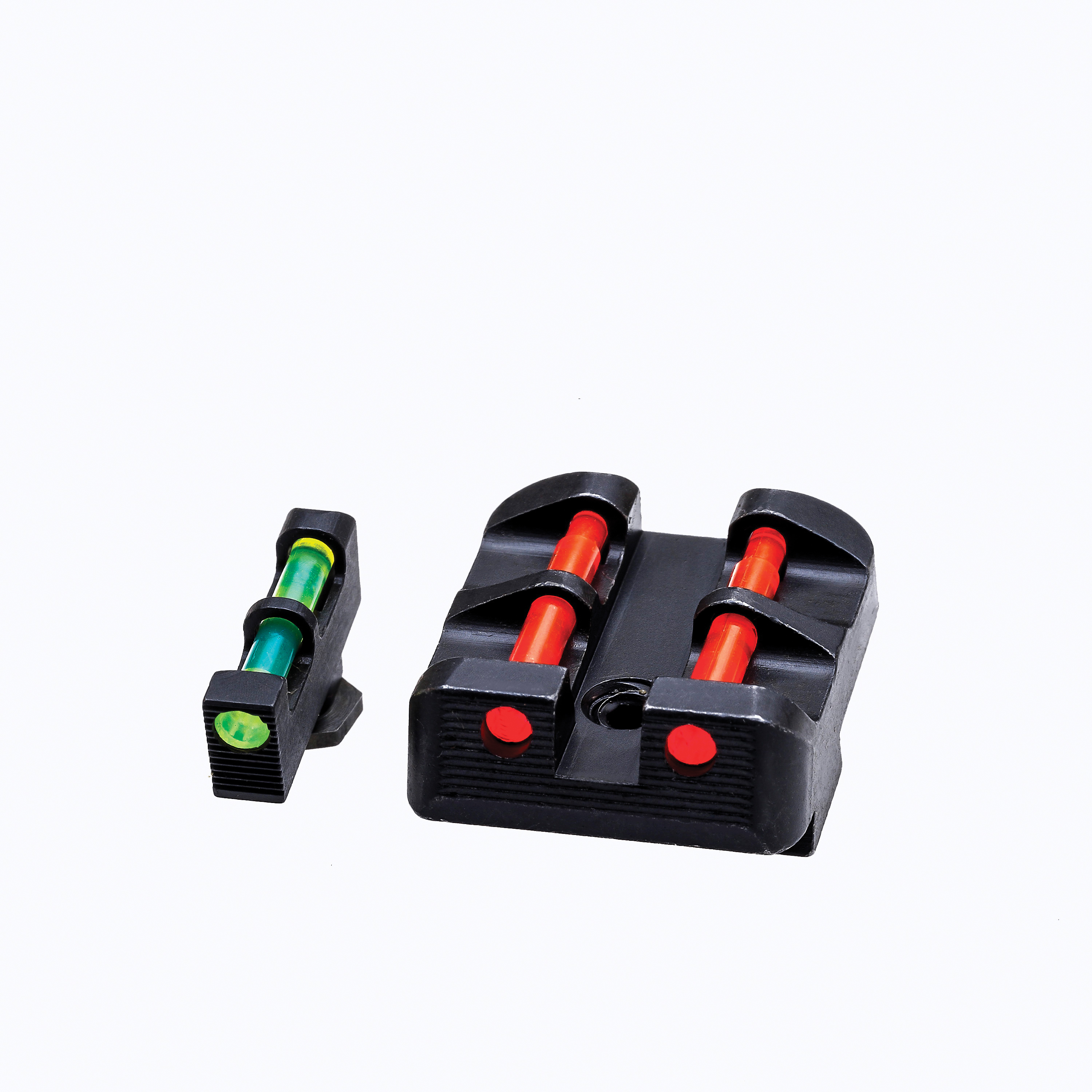 Hiviz Front/Rear Interchangeable Target Sight Set for All Glock 9mm Luger and 40 S&W Pistols - GLT178