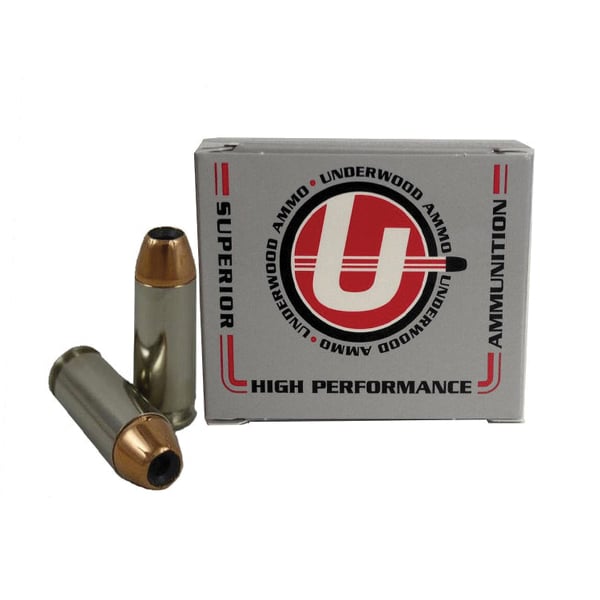 UNDERWOOD 10MM 135GR JHP – 20RD 10BX/CS - Flat Rate Shipping Under 30lbs! - No Credit Card Fees