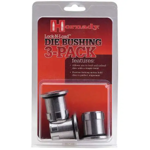 Hornady 044093 Lock-N-Load Die Bushing 7/8x14 Threaded Dies Multi-Caliber 3 Per Pack