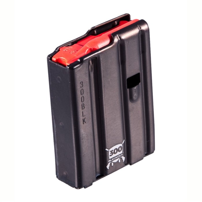 D&H 300BLK 10rd AR-15 Magazine -300BLK-AL-10-BT-RD