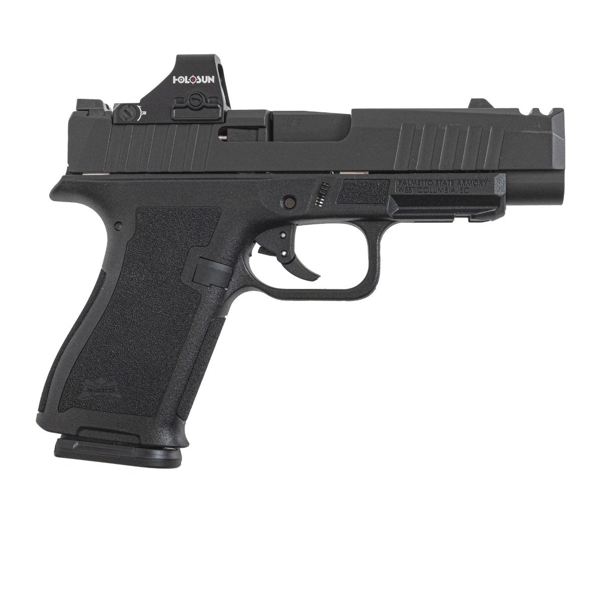 PSA Dagger Micro C-1 9mm Pistol - Shield Cut, W/Holosun 407k, Black