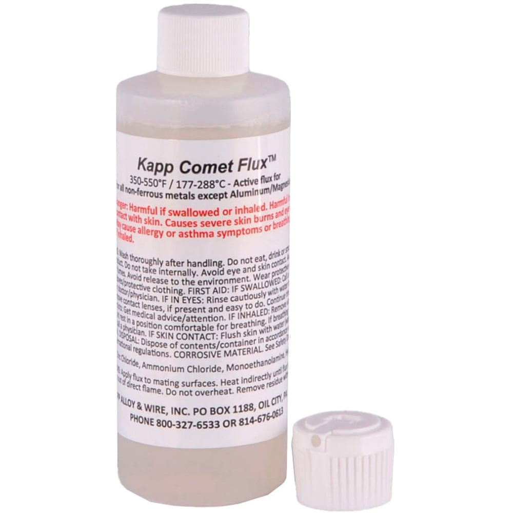 Brownells No. 4 Comet Flux, 6 oz Bottle Clear