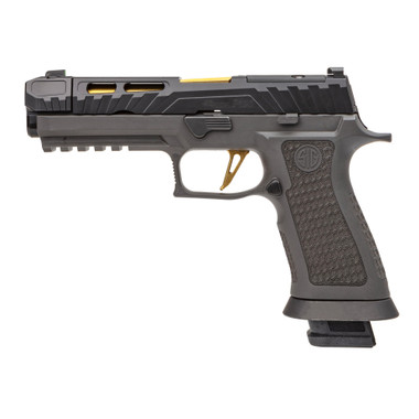 Sig Sauer P320 Spectre Comp 9mm 4.6" Barrel X series Gold Flat Skeleton Trigger Pistol