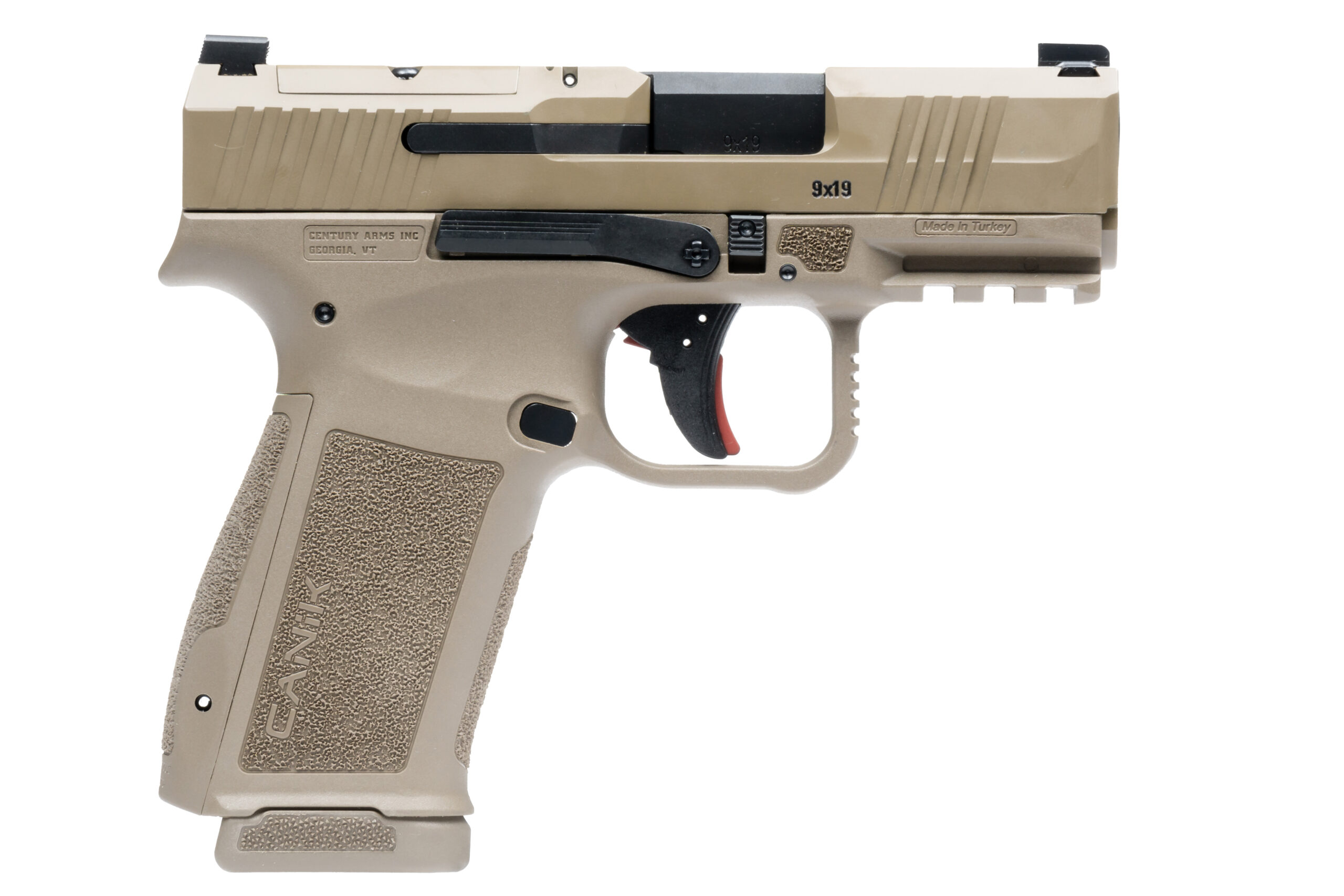 CANIK METE MC9L 9mm FDE Pistol 17+1 Capacity