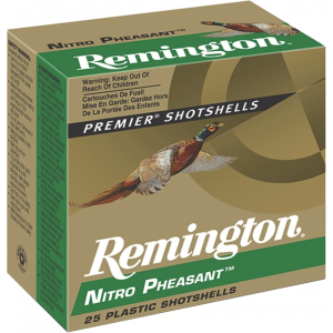 Remington Ammunition NP12M5 Premier Nitro Pheasant 12GA 2.75\" 1 3/8oz #5 Shot - 25sh Box