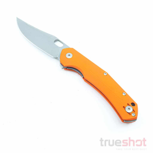 GiantMouse - ACE Jutland - Orange - G-10 - Stonewash - ELMAX - 3.3"