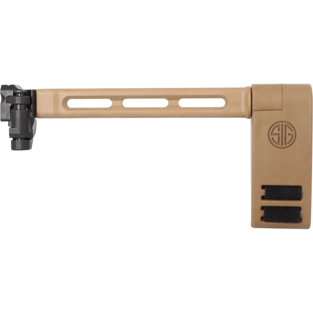 Sig Sauer Folding Locking Pistol Brace Fits Sig Sauer MCX/MPX, Coyote Tan