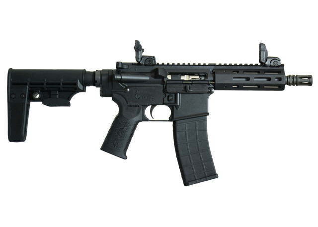 TIPPMANN A101124 M4-22 BUGOUT 22LR 7″ 25R BLK - No Credit Card Fees - Low, flat rate shipping