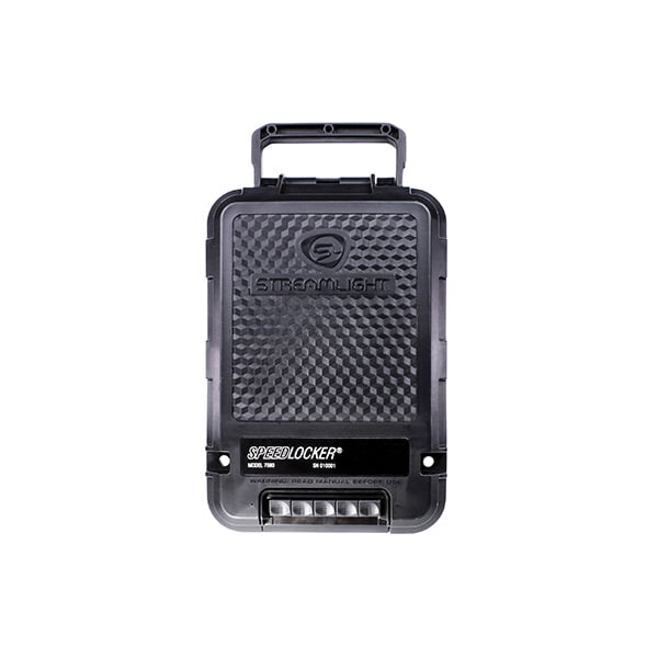 Streamlight SpeedLocker 12.40" x 8.20" x 2.78" Portable Storage Container, Black