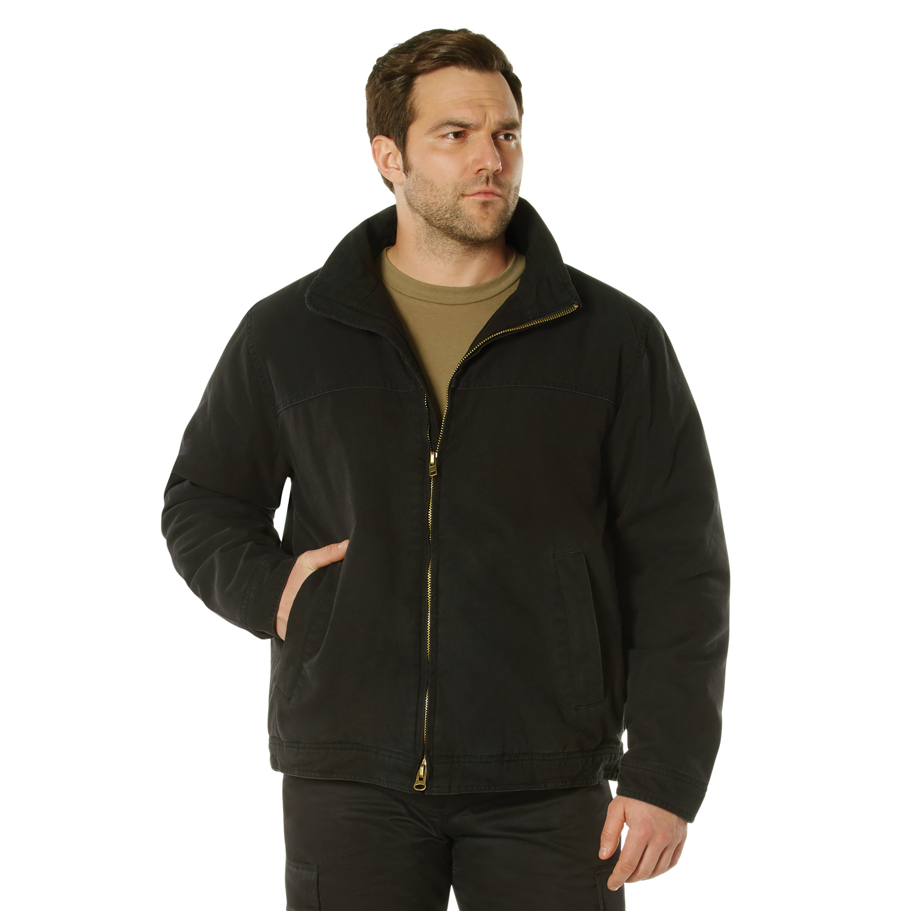 Rothco Concealed Carry 3 Season Jacket - Black, X-Large