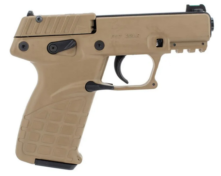 KelTec P17 .22LR Pistol - 16rd Tan Finish