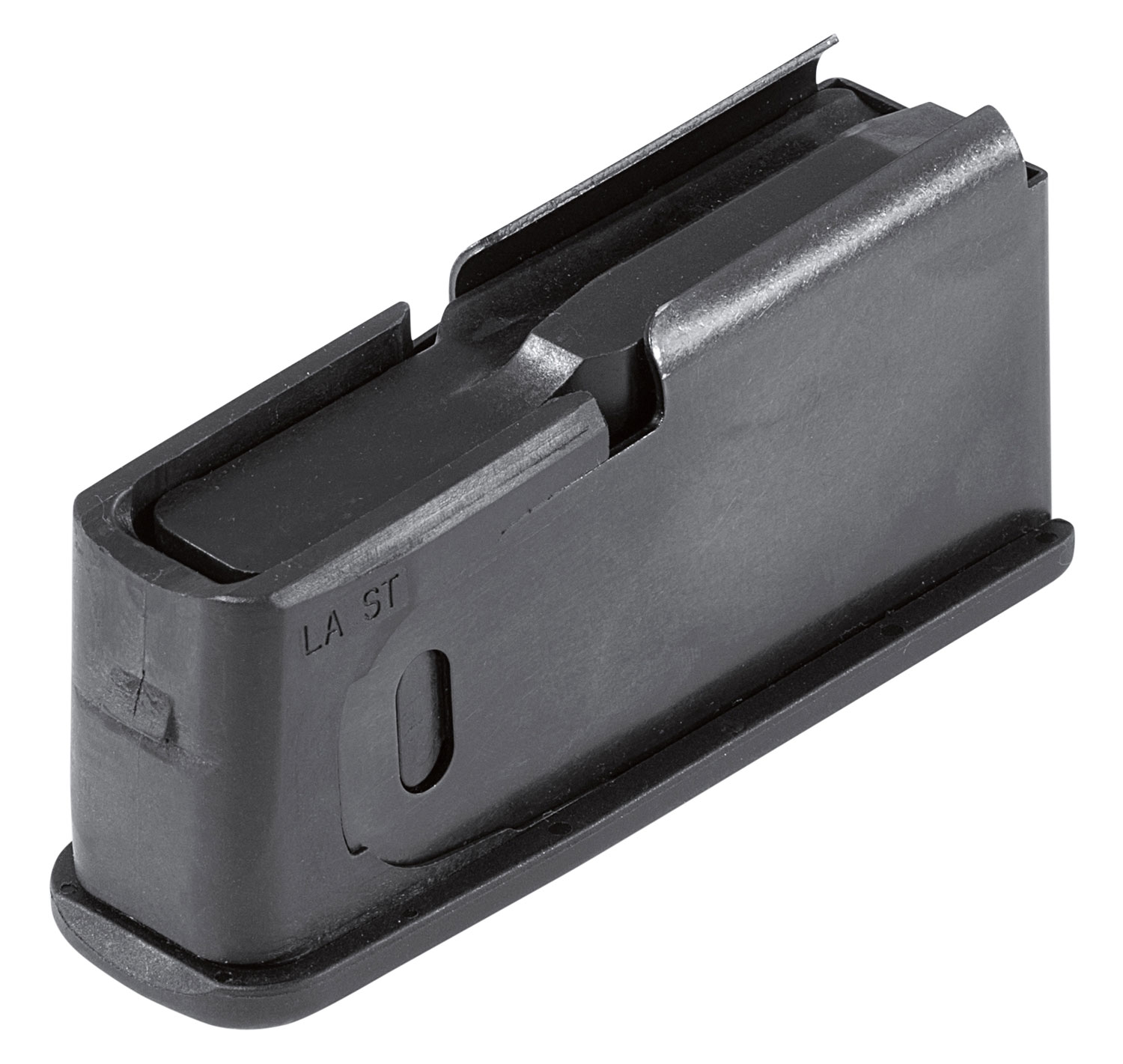 Browning 4 Round 243/308 AB3 Short Action Offset Staggered Box Magazine, Black - 112024045