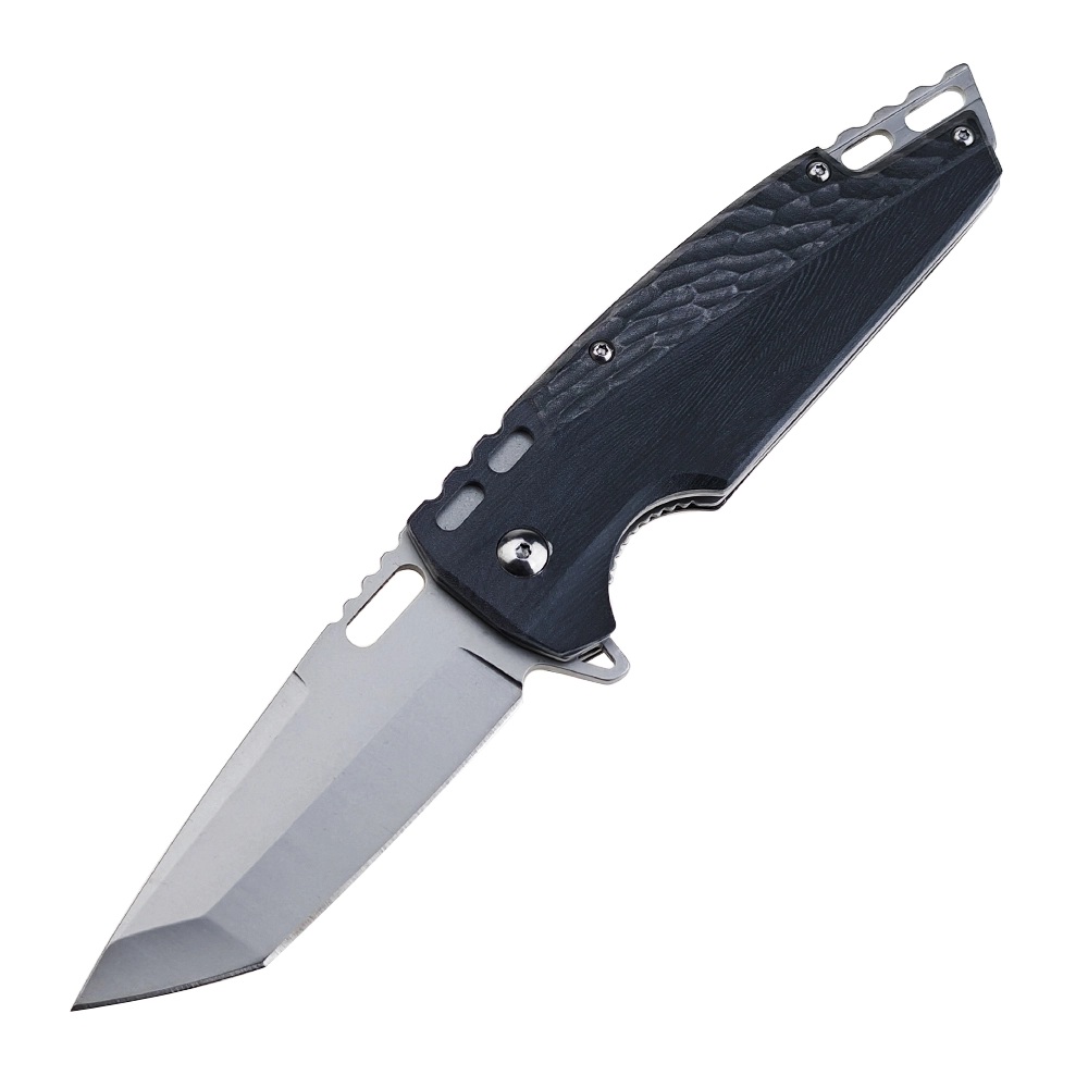 MTech USA A2009 Folding Tanto Knife, Black - MT-A2009BK