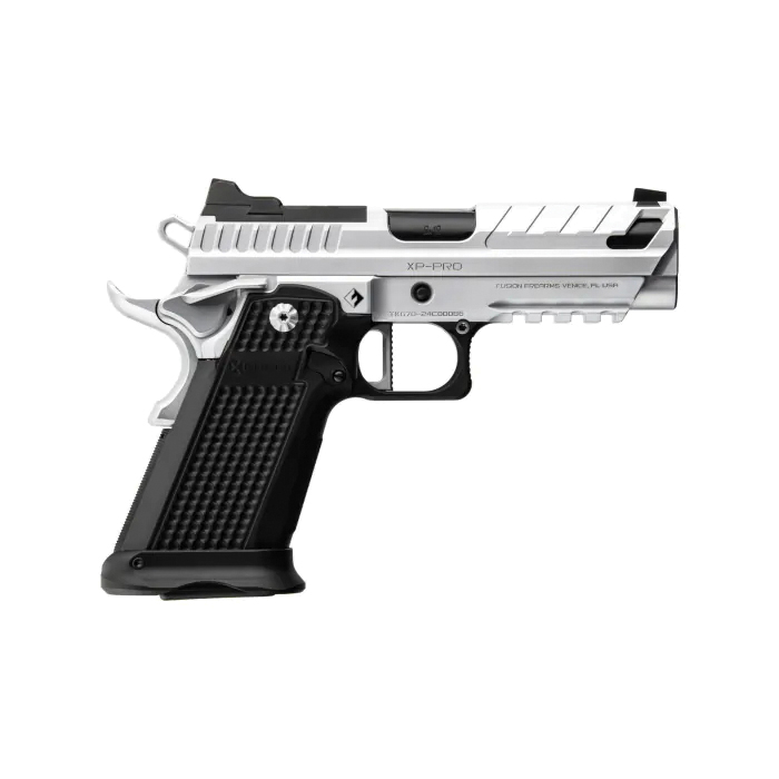 Fusion Firearms XP Pro 9 Handgun 9mm Luger 17rd magazines(2) 4” Barrel RMR Optic Ready Chrome - No Credit Card Fees - Free Shipping